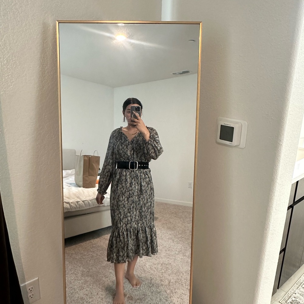 Zara midi maxi dress